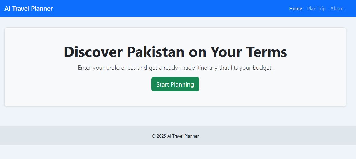 Ai Travel Planner